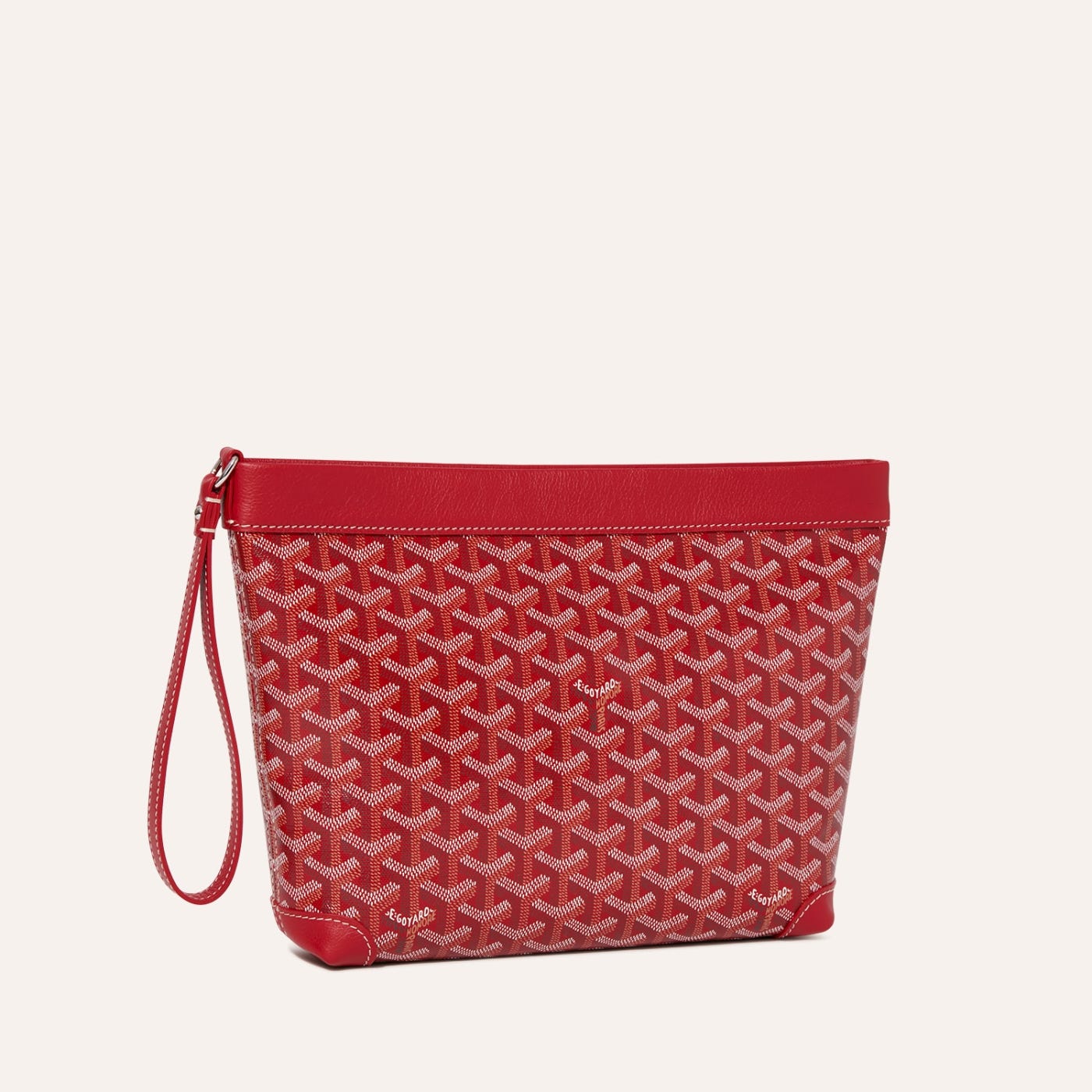 Goyard Conti Pouch Red - Image 1
